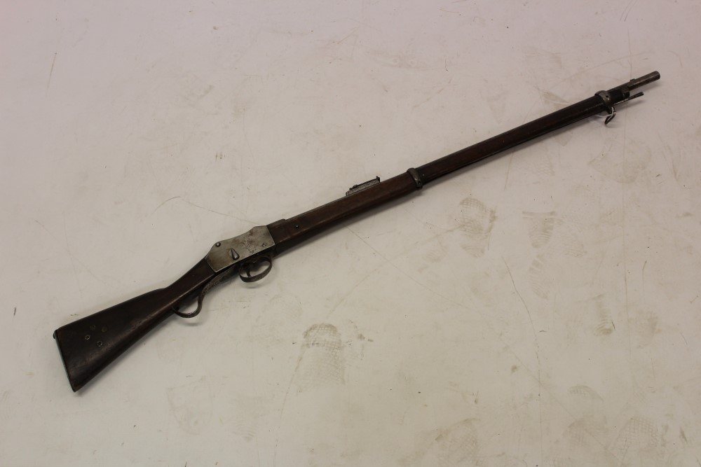 Victorian Martini-Henry military rifle,