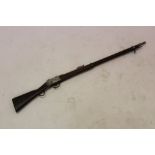 Victorian Martini-Henry military rifle,