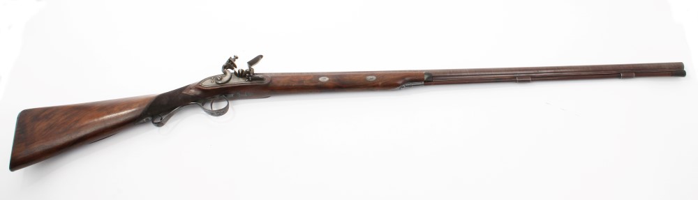 Fine Georgian cased 18 bore flintlock sporting gun by Wheeler, London, circa 1820, - Image 2 of 2