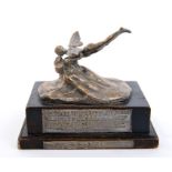 Rare 1930s Schneider Trophy miniature given to a member of the winning British team,