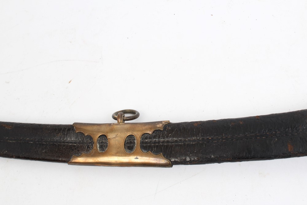 George III 1803 pattern Infantry Officers' sabre with gilt copper lion's head hilt with crowned GR - Image 22 of 23