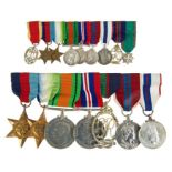 Second World War and later medal group - comprising 1939 - 1945 Star, Atlantic Star, Defence, War,