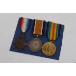 First World War casualty trio - comprising 1914 - 1915 Star, War and Victory, named to 2nd Lieut. H.