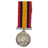 Queens South Africa medal (no clasps), named to 5868 Pte. T. Winterbottom. W. York.