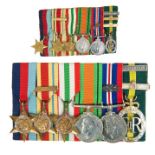 Interesting Second World War and later medal group - comprising 1939 - 1945 Star,