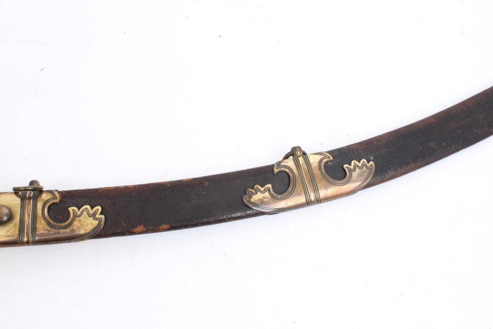Good George III 1803 pattern Infantry Officers' sabre with gilt copper lion's head hilt with - Image 18 of 22