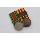 Second World War medal pair - comprising Defence medal,