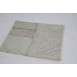 King George IV as Prince Regent - fascinating signed Court Marshall Warrant document - for Captain