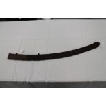 George III 1796 pattern sword scabbard CONDITION REPORT Scabbard is rusty and pitted,