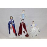Royal Worcester figure - In Celebration of The Queen's 80th Birthday 2006,