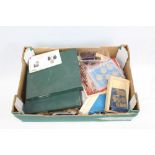 Box containing selection of world, FDCs and envelopes, coins World selection including crowns,