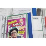 An extensive collection of Billy Smart's Circus history sorted into date order and stored in