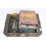 Railway 0 gauge - selection - including MO Passenger Train Set, boxed, unboxed Bramham Moor,