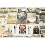 Postcards - good quality and loose cards - including real photographic G.