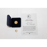 Gold Sovereign - 1901 (with Certificate of Authenticity),