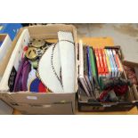 Box of mixed Circus memorabilia - including Circa and Steam horse brasses,