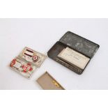 Boer War chocolate tin, together with four British Red Cross Society medals with boxes of issue,