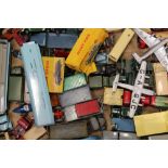 Diecast - unboxed selection of unboxed early Dinky models - including aircraft, lorries,