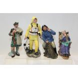 Four Royal Doulton figures - The Lifeboat Man HN2764, The Laird HN2361,