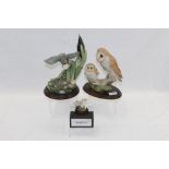 Selection of Country Artists and other similar sculptures - including kingfisher,