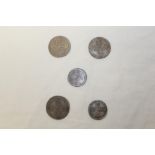 G.B. Anne mixed coinage - to include Shillings - 1707E. VG, 1708E (N.B.