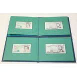 Banknotes - G.B. Elizabeth II limited edition Two Note Sets - Chief Cashier G. M.