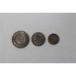 India - British William IV silver coins - 1835 Rupee 'F' Incuse on trunction (N.B.