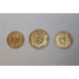 Germany - mixed gold coinage - Hamburg 20 Marks - 1876J. AVF, Prussia gold 10 Marks - 1872C (N.B.