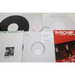Selection of 12 inch single records - including White label test pressings featuring Lionel Richie,