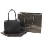 Gucci Signature canvas handbag ,