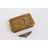First World War Princess Mary gift tin,