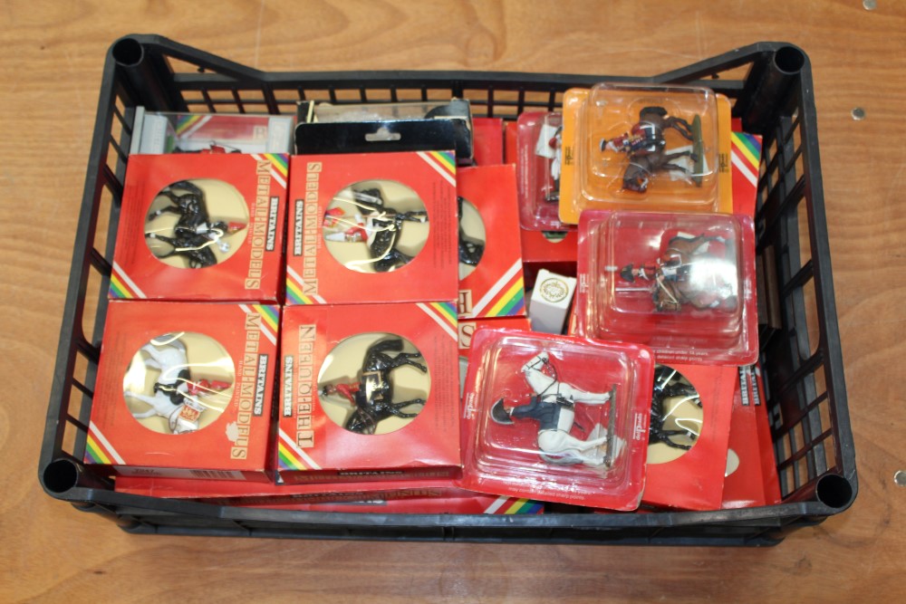 Britains selection of boxed lead soldiers - including Scots Guards,