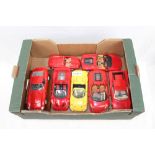 Collection of twenty diecast sports cars - mainly Ferraris