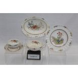 Copeland Rosalie pattern tea and dinner service (52 pieces)