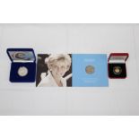 Diana Princess of Wales Niue $50 gold coin - 1997, Silver Proof $5.
