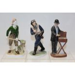 Two Coalport limited edition 'For King and Country' figures - Airman no.