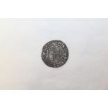 G.B. Henry VIII c. 1526 - 1544 London Groat - Laker Bust 'D' m/m Rose (N.B.