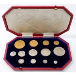 G.B. Edward VII - 1902 Specimen Proof Set (N.B.