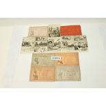 Postcards - Military First World War - Bruce Bainsfather artist-drawn 'Fragments from France'