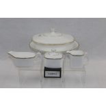 Royal Doulton Gold Concord tea and dinnerware (44 pieces) CONDITION REPORT