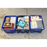 Books - English Literature and Humour subjects (large qty in 3 boxes)