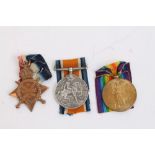 First World War trio - comprising 1914 - 1915 Star, War and Victory medals, named to 95055 SPR. V.