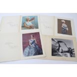 HM Queen Elizabeth The Queen Mother - four signed Christmas cards 1965, 1966, 1967 and 1968,