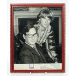 TRH The Duke and Duchess of Gloucester - signed 1970s Royal Presentation portrait photograph of The