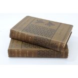 Two volumes - A Tramp Abroad, 1880 second printing of this edition,