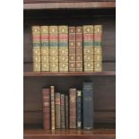 Carlyle - History of Frederick of Prussia, six volumes, full calf, attractive set,