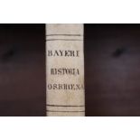 Bayer (History of) Osrhoena, a numismatic history of Edessa, 1734,