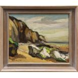 *Keith Stuart Baynes (1887 - 1977), oil on canvas - Verengeville, signed, titled,