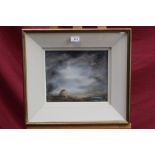 Carmel Mooney, 20th century oil on canvas - landscape, signed, in glazed gilt frame,