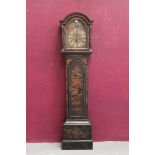 Early 18th century Colchester longcase clock with eight day movement,